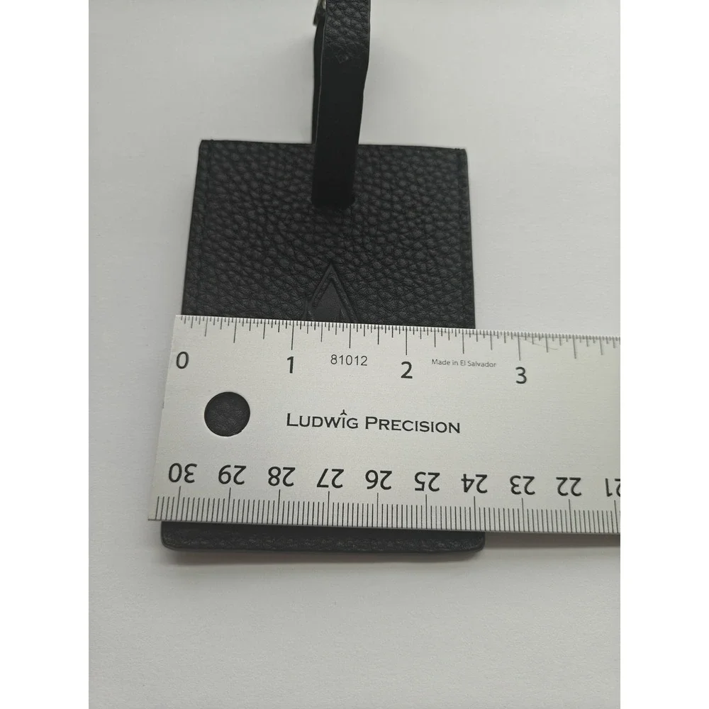 Def Leppard Embossed Leather ID Card Holder Black Rock Band Belt Loop